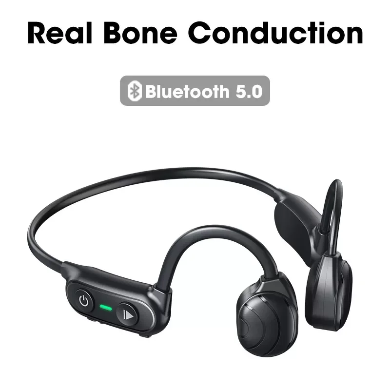 Real Bone Conduction Headset Bluetooth Earphone Ear-Hook Wireless Running Headphones Waterproof Sport Music Headset With Mic
Real Bone Conduction Headset Bluetooth Earphone Ear-Hook Wireless Running Headphones Waterproof Sport Music Headset With Mic
