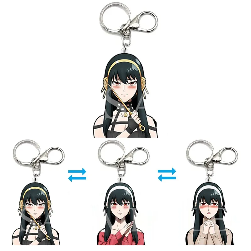 Anime Spy X Family Yor Forger Acrylic Motion Key Chains Creative Bag Pendant Car Keyring Anime Peripheral Gift for Friend
Anime Spy X Family Yor Forger Acrylic Motion Key Chains Creative Bag Pendant Car Keyring Anime Peripheral Gift for Friend