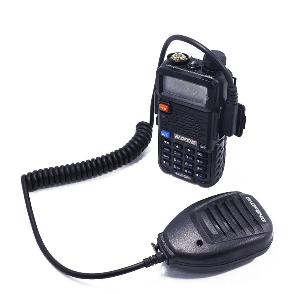 Portable Universal Waterproof Speaker Mic Walkie Talkie Microphone Handheld Speaker Walkie Talkie Speaker for Baofeng
Portable Universal Waterproof Speaker Mic Walkie Talkie Microphone Handheld Speaker Walkie Talkie Speaker for Baofeng
