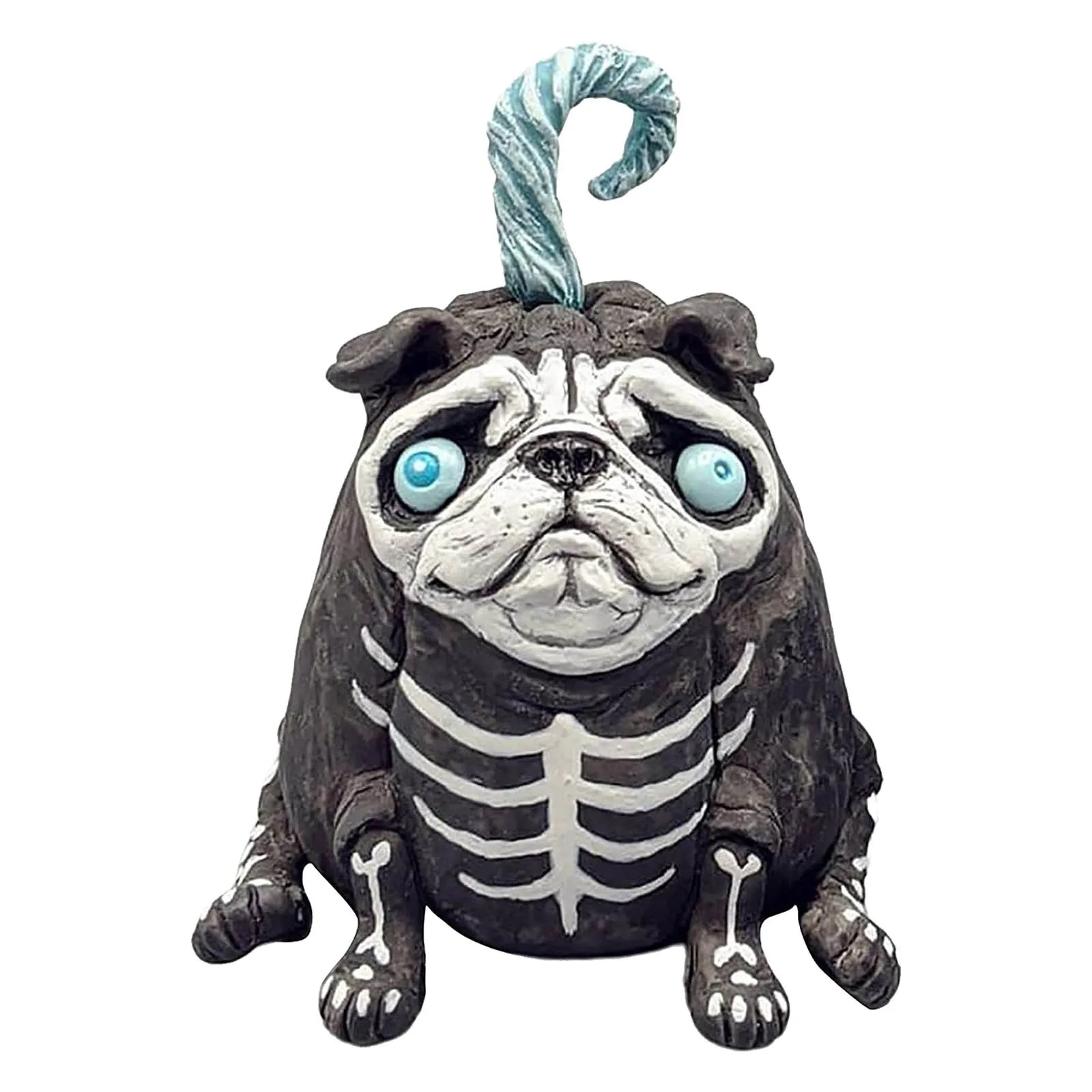 Dolls Sculpture Toys 1ml Halloween Dolls Handmade Holiday Skeleton Doll Pug Pugs Novelty funny toy 2 Year Old Girl Games
Dolls Sculpture Toys 1ml Halloween Dolls Handmade Holiday Skeleton Doll Pug Pugs Novelty funny toy 2 Year Old Girl Games