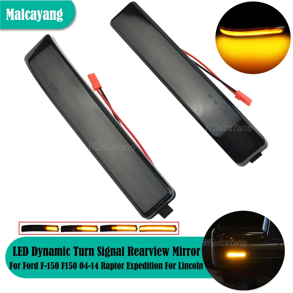 2x LED Dynamic Turn Signal Rearview Mirror Indicator Light Lamp For Ford F-150 F150 2004-2014 Raptor Expedition For Lincoln Mark
2x LED Dynamic Turn Signal Rearview Mirror Indicator Light Lamp For Ford F-150 F150 2004-2014 Raptor Expedition For Lincoln Mark