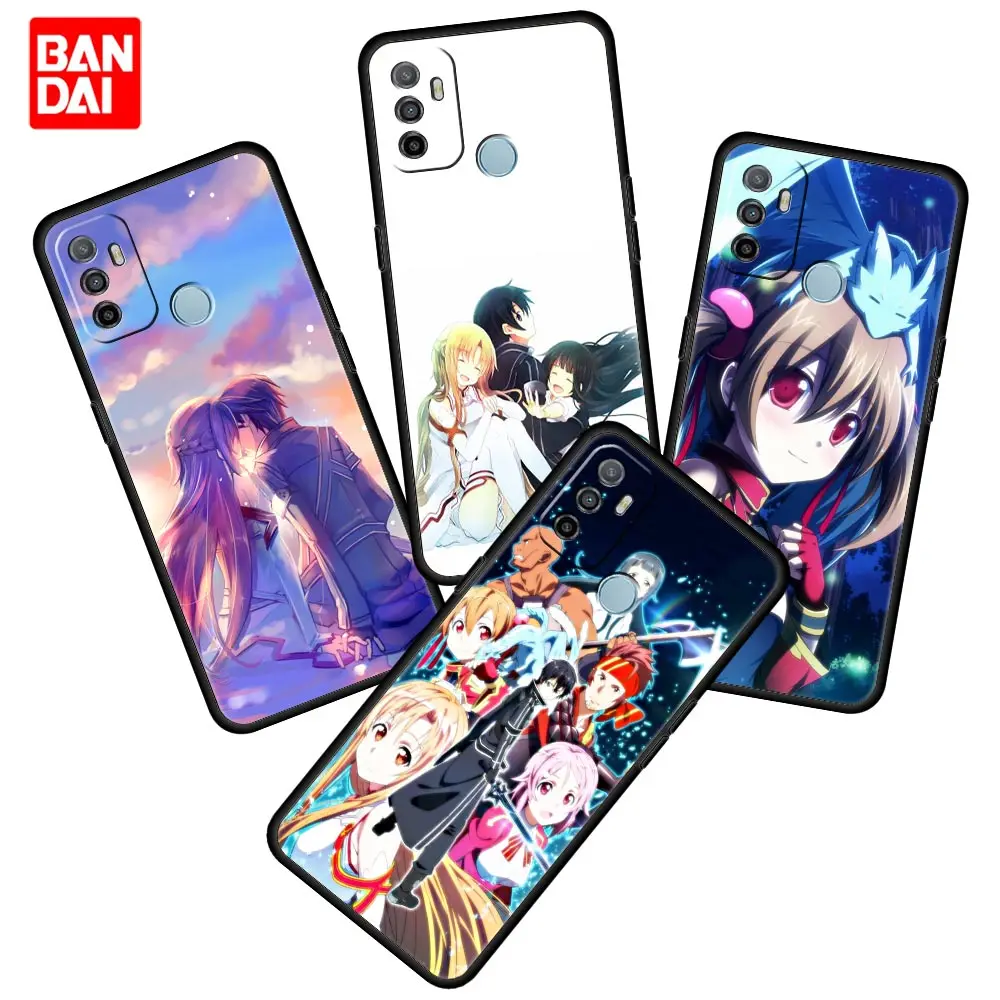 Sword Art Sao Anime Japan Case for Oppo A53 A52 A3s A12 A9 A15 A31 A54 A74 A93 A94 F5 Find X2 Pro Lite Shell Black Silicone Cell
Sword Art Sao Anime Japan Case for Oppo A53 A52 A3s A12 A9 A15 A31 A54 A74 A93 A94 F5 Find X2 Pro Lite Shell Black Silicone Cell