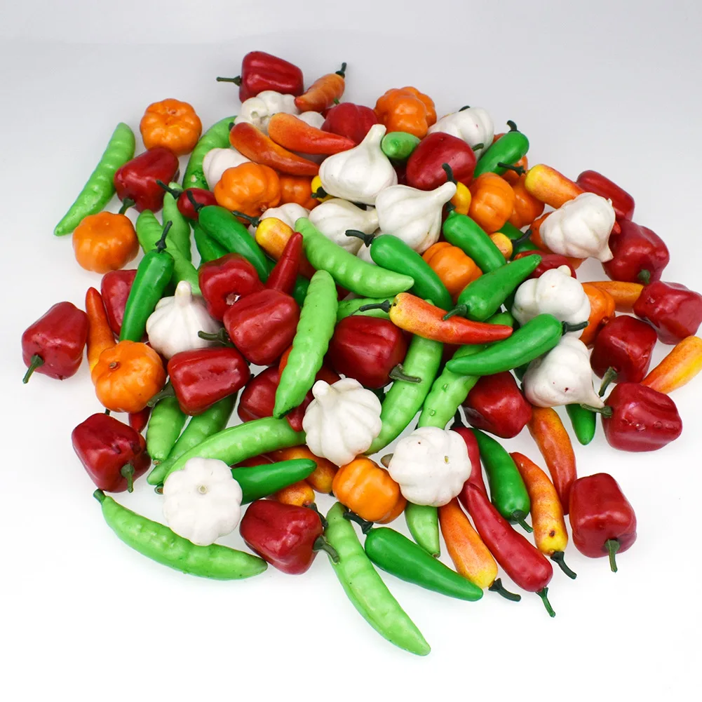 20pcs Bubble mini simulation vegetable pepper green pepper small pumpkin garlic young children's kitchen toy props
20pcs Bubble mini simulation vegetable pepper green pepper small pumpkin garlic young children's kitchen toy props