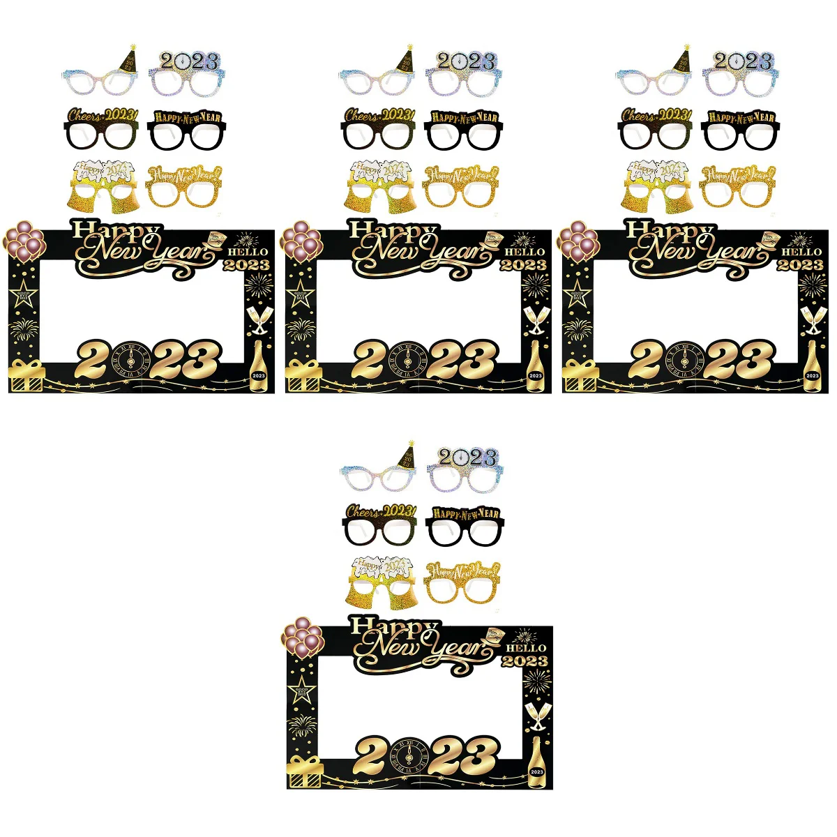 New Year Party Props Selfie Frame Favors Photo Glasses Happy Eyeglasses Costume Eyeglass Years Decorations Eyewear Frames
New Year Party Props Selfie Frame Favors Photo Glasses Happy Eyeglasses Costume Eyeglass Years Decorations Eyewear Frames