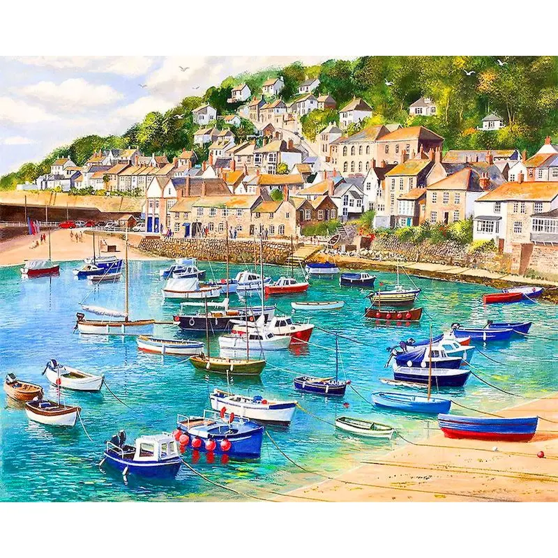 GATYZTORY Unframe Painting By Number Handpainted Art Gift Diy Drawing On Canvas Pictures By Number Boat Landscape Kits Home Deco
GATYZTORY Unframe Painting By Number Handpainted Art Gift Diy Drawing On Canvas Pictures By Number Boat Landscape Kits Home Deco