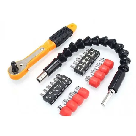 Multi-function ratchet wrench Bit driver socket set drill Bit screwdriver set with ergonomic design practical products 
Multi-function ratchet wrench Bit driver socket set drill Bit screwdriver set with ergonomic design practical products