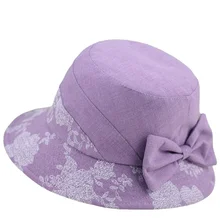 Elder Womens Hats Spring and Autumn Mother Sun Hat Big Eaves Cloth Single Cap Elderly Grandmother Sun Hat Summer