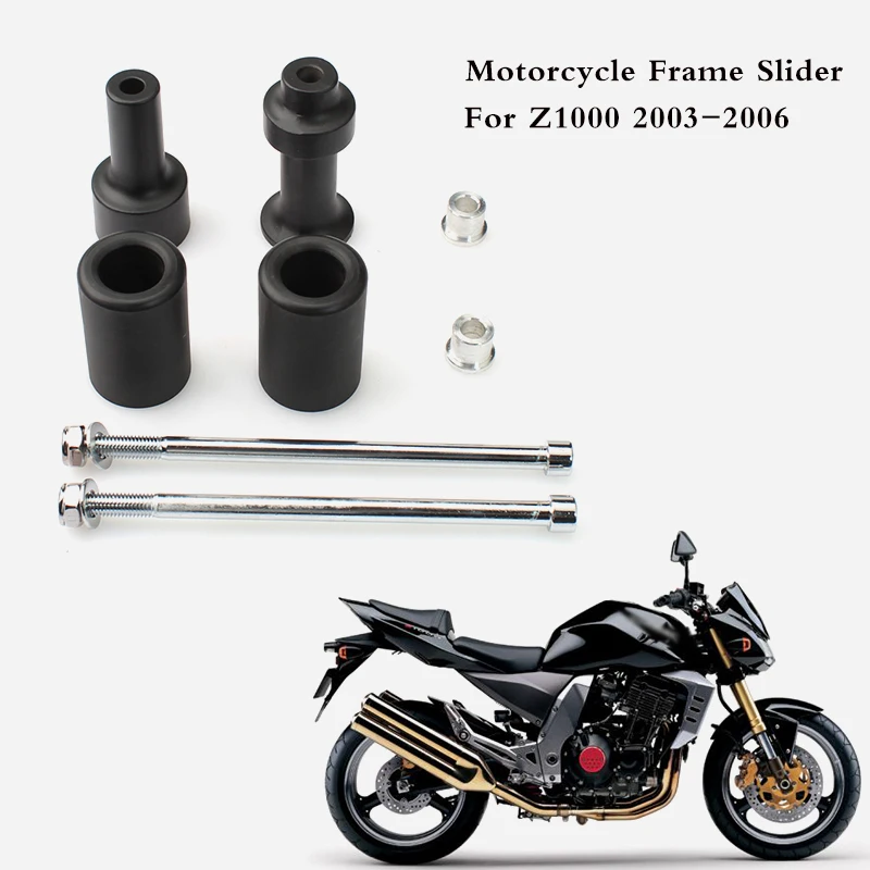 New For Kawasaki Z1000 2003 2004 2005 2006 Motorcycle Black/Carbon Frame Sliders Engine Falling Protection
New For Kawasaki Z1000 2003 2004 2005 2006 Motorcycle Black/Carbon Frame Sliders Engine Falling Protection