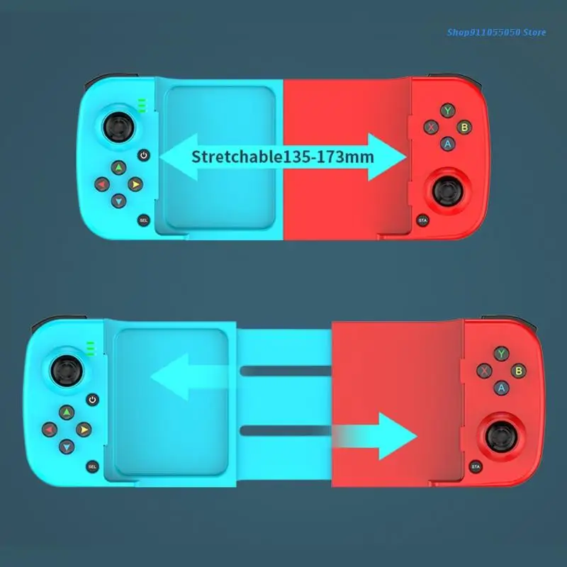 Мобильный игровой контроллер C5AB, вытяжной игровой контроллер с Bluetooth-совместимым 5.0 Type-C
Мобильный игровой контроллер C5AB, вытяжной игровой контроллер с Bluetooth-совместимым 5.0 Type-C