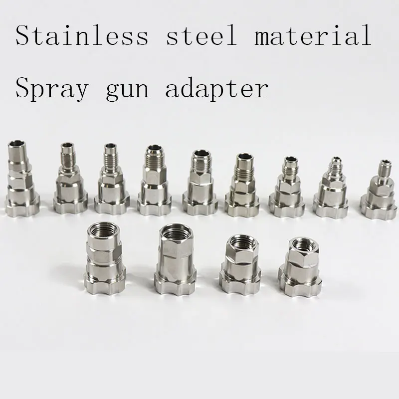 Stainless Steel Material Suitable For SATA Devilbiss Iwata Warte Avalon Spray Gun Adapter Car Painting Tool Link Rod Adapter
Stainless Steel Material Suitable For SATA Devilbiss Iwata Warte Avalon Spray Gun Adapter Car Painting Tool Link Rod Adapter