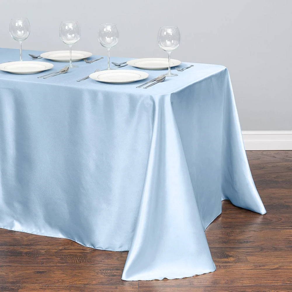 Rectangular Satin Table Cloth Square Satin Tablecloth Table Overlay Cover for Wedding Banquet Decoration Dining Table Cover
Rectangular Satin Table Cloth Square Satin Tablecloth Table Overlay Cover for Wedding Banquet Decoration Dining Table Cover