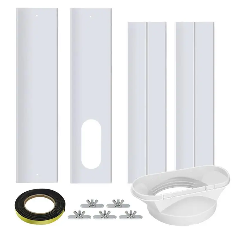 10pcs Window Slide Plate Kit Wind Shield Sealing Plate Kit Adjustable Length Ventilation Kit Window Adaptor For Air Conditioner
10pcs Window Slide Plate Kit Wind Shield Sealing Plate Kit Adjustable Length Ventilation Kit Window Adaptor For Air Conditioner