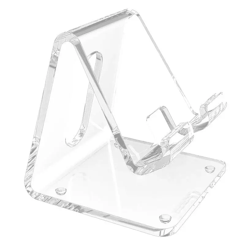 Desktop Mobile Phone Holder Stand Acrylic Counter Display Stand Clear Lazy Bracket Portable Phone Holder for IPhone14 13 Pro
Desktop Mobile Phone Holder Stand Acrylic Counter Display Stand Clear Lazy Bracket Portable Phone Holder for IPhone14 13 Pro