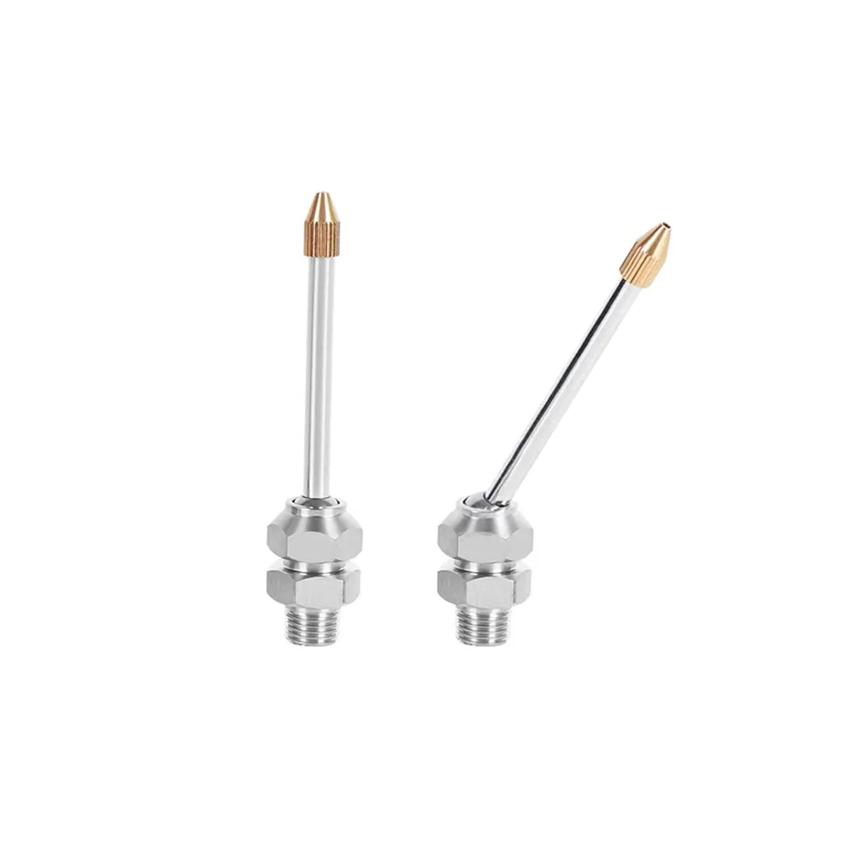 2 Pcs Coolant Pipe with Brass Cap Adjustable 304 Stainless Steel Screw-In Coolant Nozzle Water Oil Cooling Tube(50Mm)
2 Pcs Coolant Pipe with Brass Cap Adjustable 304 Stainless Steel Screw-In Coolant Nozzle Water Oil Cooling Tube(50Mm)