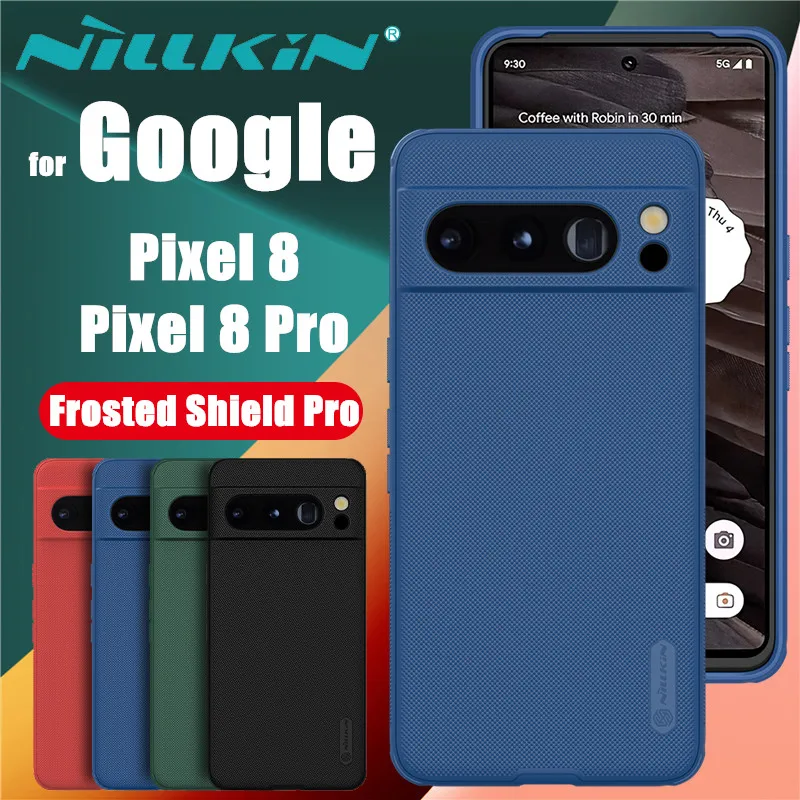 Nillkin for Google Pixel 8 Pixel8 Pro Case Frosted Shield Pro PC+TPU Hard Protection Back Cover
Nillkin for Google Pixel 8 Pixel8 Pro Case Frosted Shield Pro PC+TPU Hard Protection Back Cover