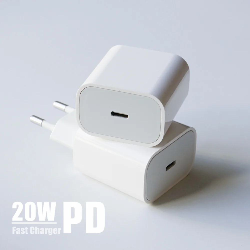 PD 20W USB-C Power Adapter Charger US EU Plug QC4.0 18W Smart Phone Fast Charger for iPad Pro Air iPhone 12 mini 11 Pro Max Xs X
PD 20W USB-C Power Adapter Charger US EU Plug QC4.0 18W Smart Phone Fast Charger for iPad Pro Air iPhone 12 mini 11 Pro Max Xs X