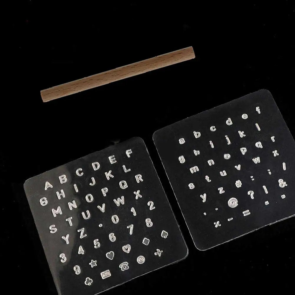 3 Piece Set Craft Leather Stamping Capital Lowercase Alphabet Printing Leathercraft Template DIY Alphabet Painting Embossing
3 Piece Set Craft Leather Stamping Capital Lowercase Alphabet Printing Leathercraft Template DIY Alphabet Painting Embossing