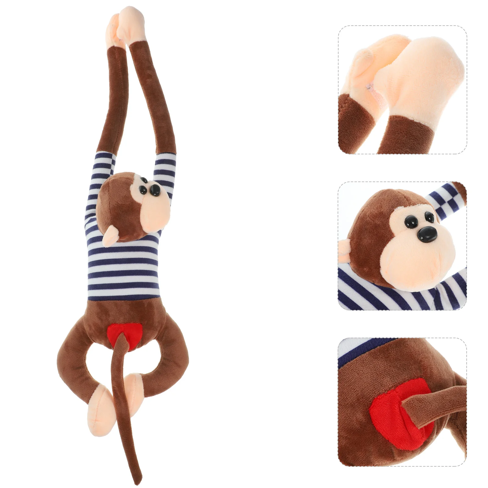 Strapping Curtain Tiebacks Cartoon Monkey Stuffed Animals Large Straps Big Decors
Strapping Curtain Tiebacks Cartoon Monkey Stuffed Animals Large Straps Big Decors