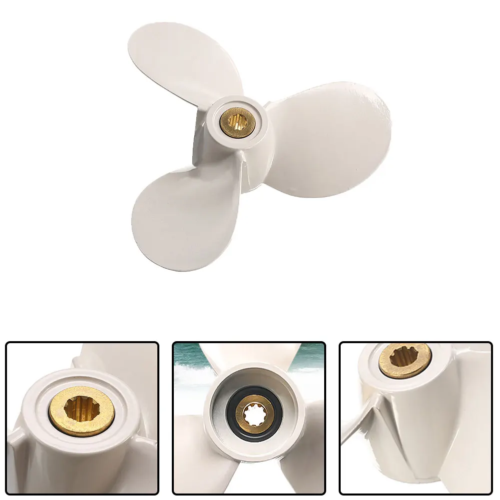 Marine Boat Engine Propeller Aluminum Alloy 7 1/2 X 7-BA For 4-6HP Outboard High Quality Propeller Replacement
Marine Boat Engine Propeller Aluminum Alloy 7 1/2 X 7-BA For 4-6HP Outboard High Quality Propeller Replacement