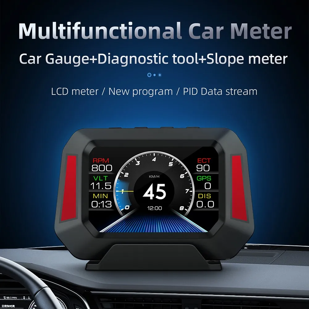 Car Digital GPS Speedometer Head Up Display Gauge Odometer Speed Monitoring Security Alarm Car Electronic Accessories
Car Digital GPS Speedometer Head Up Display Gauge Odometer Speed Monitoring Security Alarm Car Electronic Accessories