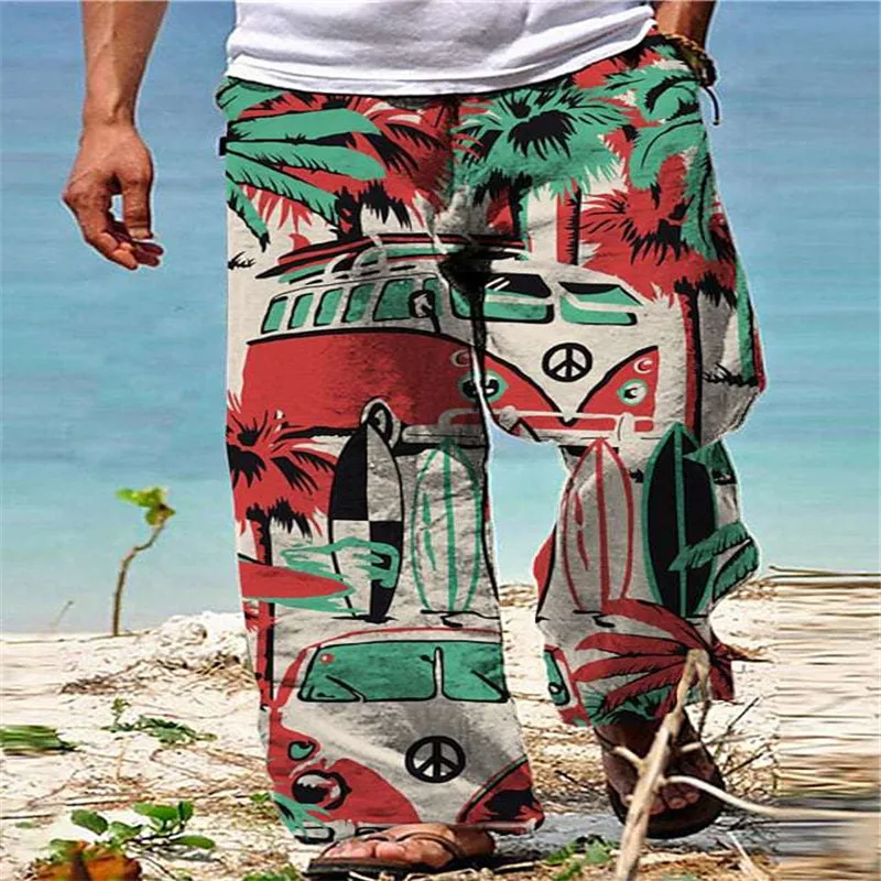 2023 Spring Men's Hawaii 3D Casual Sexy Trousers Baggy Pant Pockets Drawstring Elastic Waist Texture Pants Yoga Comfort Soft
2023 Spring Men's Hawaii 3D Casual Sexy Trousers Baggy Pant Pockets Drawstring Elastic Waist Texture Pants Yoga Comfort Soft