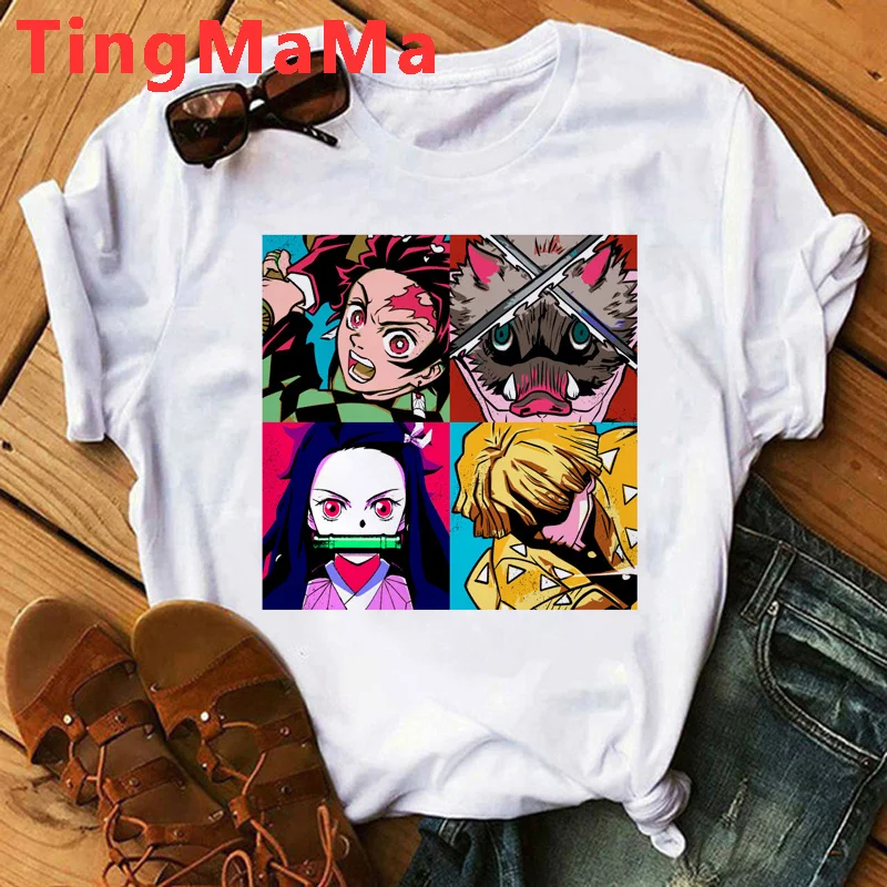 Demon Slayer Kimetsu No Yaiba Rengoku Tanjiro Inosuke Zenitsu Nezuko top tees female casual 2022 harajuku t shirt vintage
Demon Slayer Kimetsu No Yaiba Rengoku Tanjiro Inosuke Zenitsu Nezuko top tees female casual 2022 harajuku t shirt vintage