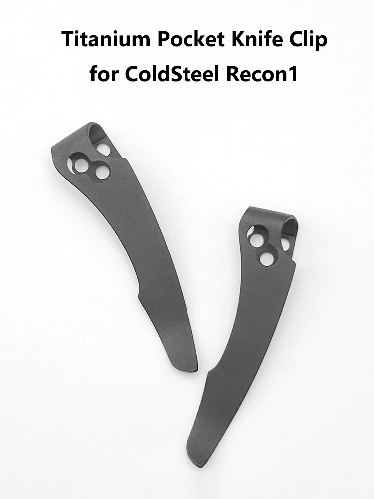 1pc Titanium Alloy Material Folding Knife Deep Carry Pocket Clip Back Clamp for Cold Steel ColdSteel Recon1 Parts Accessories
1pc Titanium Alloy Material Folding Knife Deep Carry Pocket Clip Back Clamp for Cold Steel ColdSteel Recon1 Parts Accessories