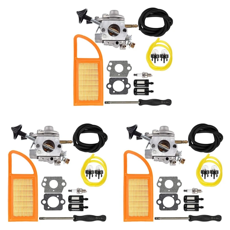 Retail 3X BR 600 Carburetor Air Filter Fuel Carb Repower Kit For Stihl BR500 BR550 BR600 Backpack Blower Leaf Blower Parts
Retail 3X BR 600 Carburetor Air Filter Fuel Carb Repower Kit For Stihl BR500 BR550 BR600 Backpack Blower Leaf Blower Parts