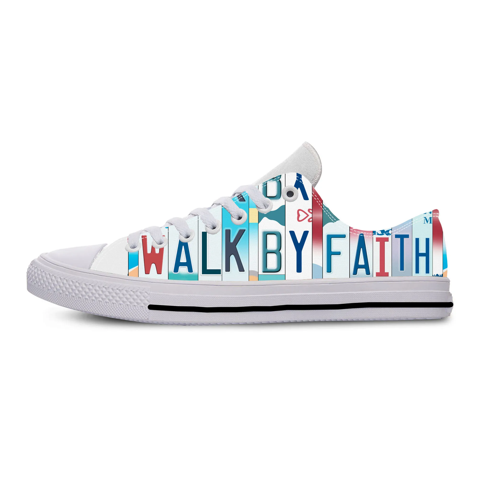 Walk By Faith Low Top Sneakers Mens Womens Teenager Casual Shoes Canvas Running Shoes 3D Print Breathable Lightweight shoe
Walk By Faith Low Top Sneakers Mens Womens Teenager Casual Shoes Canvas Running Shoes 3D Print Breathable Lightweight shoe