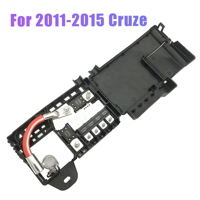 Car Circuit Fuse Relay Block Terminal Box Assembly 250A Battery Connector Tray For 2011-2015 Chevrolet Cruze 96889385
Car Circuit Fuse Relay Block Terminal Box Assembly 250A Battery Connector Tray For 2011-2015 Chevrolet Cruze 96889385