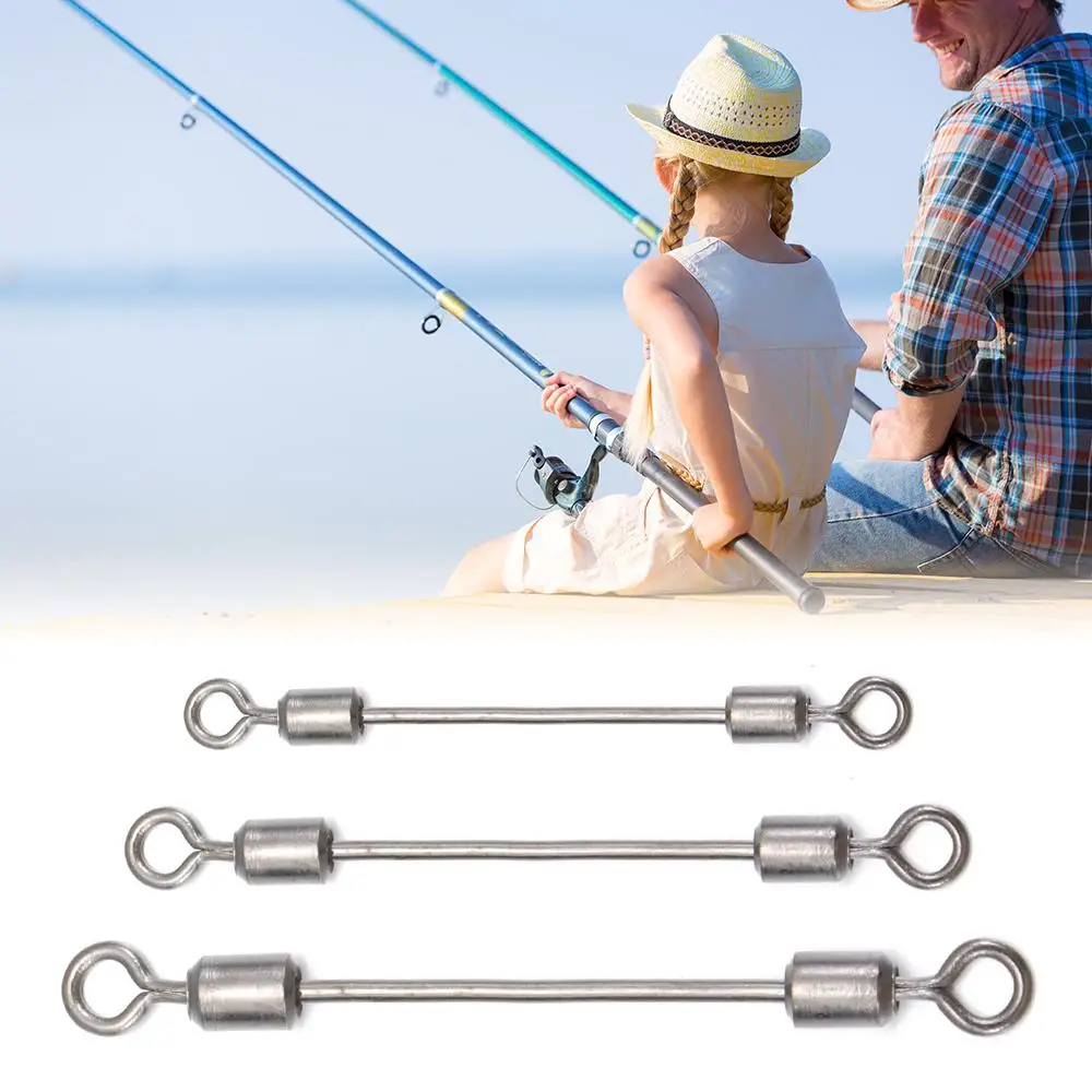 double head Stainless Steel long S M L Heavy Duty Ball Solid Ring Fishing Rolling Swivel Connector Bearing Barrel
double head Stainless Steel long S M L Heavy Duty Ball Solid Ring Fishing Rolling Swivel Connector Bearing Barrel
