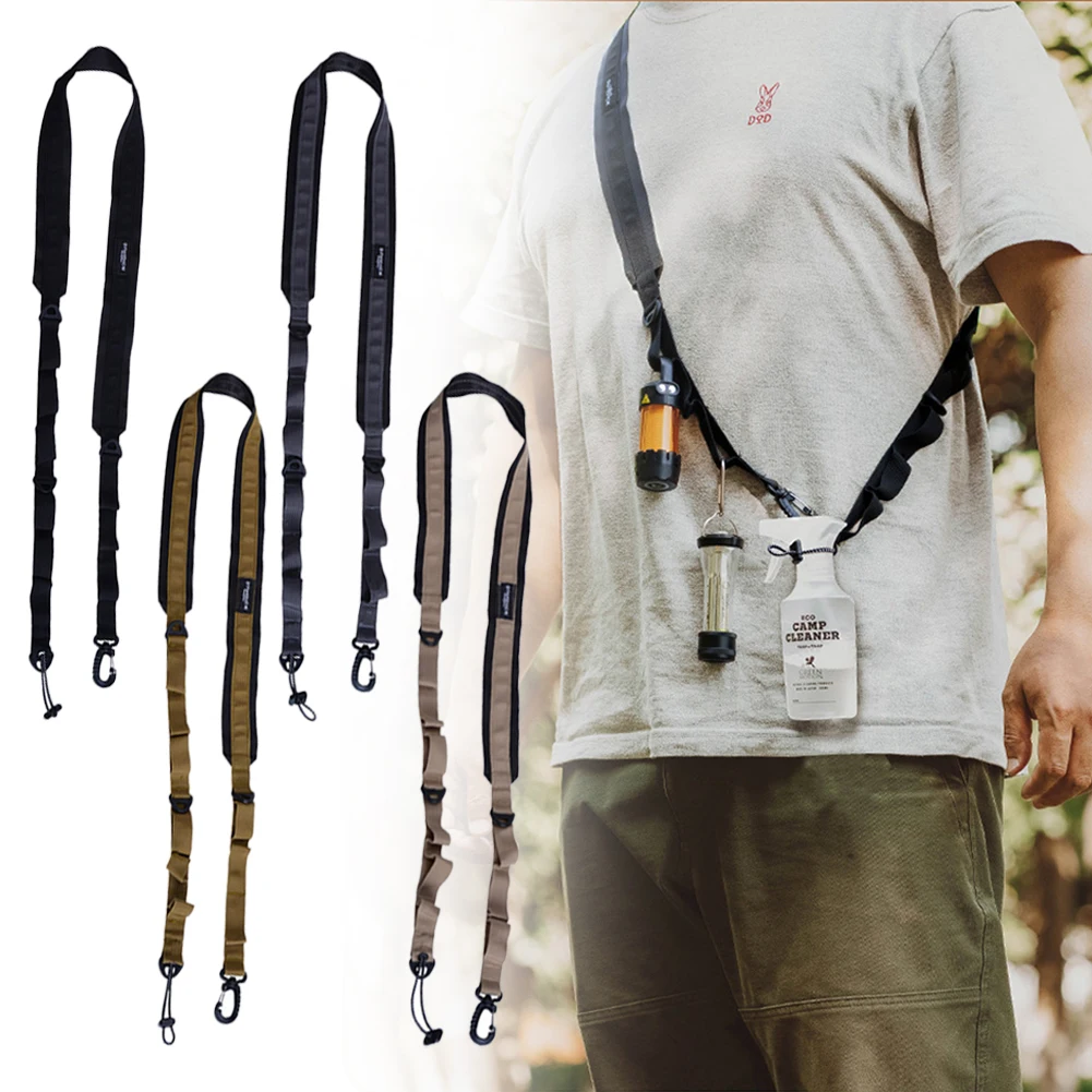 1pc Polyester Camping Crossbody Strap Metal Hanging Loop Quick Release Sling Belt Outdoor Hiking Picnics Equipment 1050x100x10mm
1pc Polyester Camping Crossbody Strap Metal Hanging Loop Quick Release Sling Belt Outdoor Hiking Picnics Equipment 1050x100x10mm