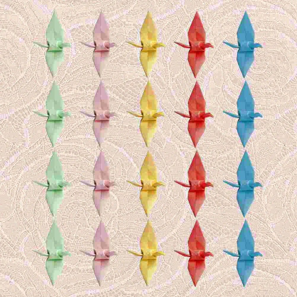 100 Pcs Mixology Gifts Folded Origami Cranes Japandi Decor Japanese DIY Crane Table Garland Paper Folding Crane Decorate
100 Pcs Mixology Gifts Folded Origami Cranes Japandi Decor Japanese DIY Crane Table Garland Paper Folding Crane Decorate