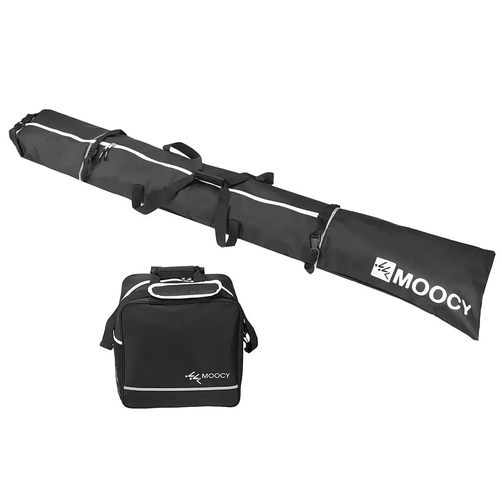 Snowboard and Boot Bag Set Large Capacity Ski Equipment Storage Bag Waterproof Ski Travel Bag for Outdoor Skiing Snowboarding
Snowboard and Boot Bag Set Large Capacity Ski Equipment Storage Bag Waterproof Ski Travel Bag for Outdoor Skiing Snowboarding