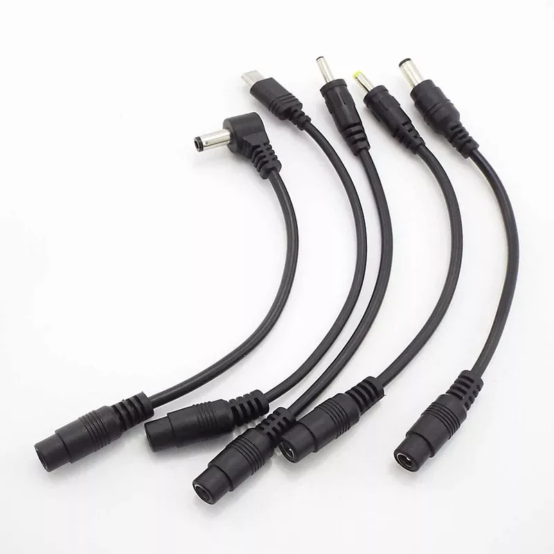 DC female to DC male Type C 3.5mm 4.0mm 5.5 2.5mm cable adapter extender cord Connector Cable Converter Plug Laptop
DC female to DC male Type C 3.5mm 4.0mm 5.5 2.5mm cable adapter extender cord Connector Cable Converter Plug Laptop