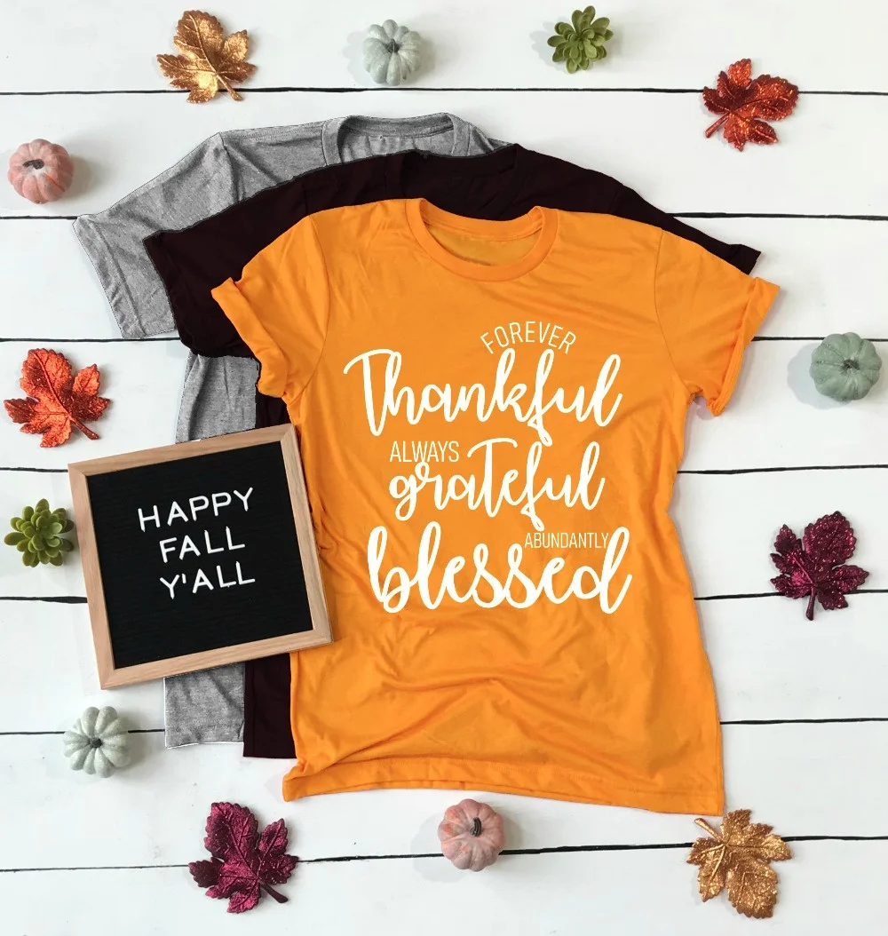Forever thankful always grateful absolute blessed t-shirt women Jesus Bible tee shirt-J809
Forever thankful always grateful absolute blessed t-shirt women Jesus Bible tee shirt-J809