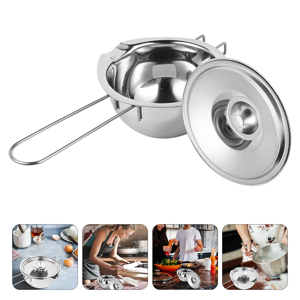 Chocolate Melting Pot Caramel Chocolate Cheese Melting Pot Steamer Chocolate Making Jug Stainless Steel Candy Boiler
Chocolate Melting Pot Caramel Chocolate Cheese Melting Pot Steamer Chocolate Making Jug Stainless Steel Candy Boiler