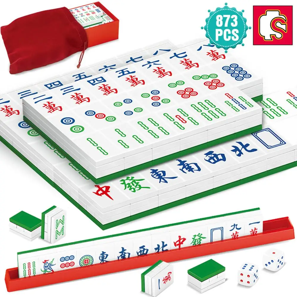 Sembo Moc Classic Mahjong Building Blocks Toys Traditional Games Bricks Diy Assembly Model Holiday Gift For Friends Families
Sembo Moc Classic Mahjong Building Blocks Toys Traditional Games Bricks Diy Assembly Model Holiday Gift For Friends Families