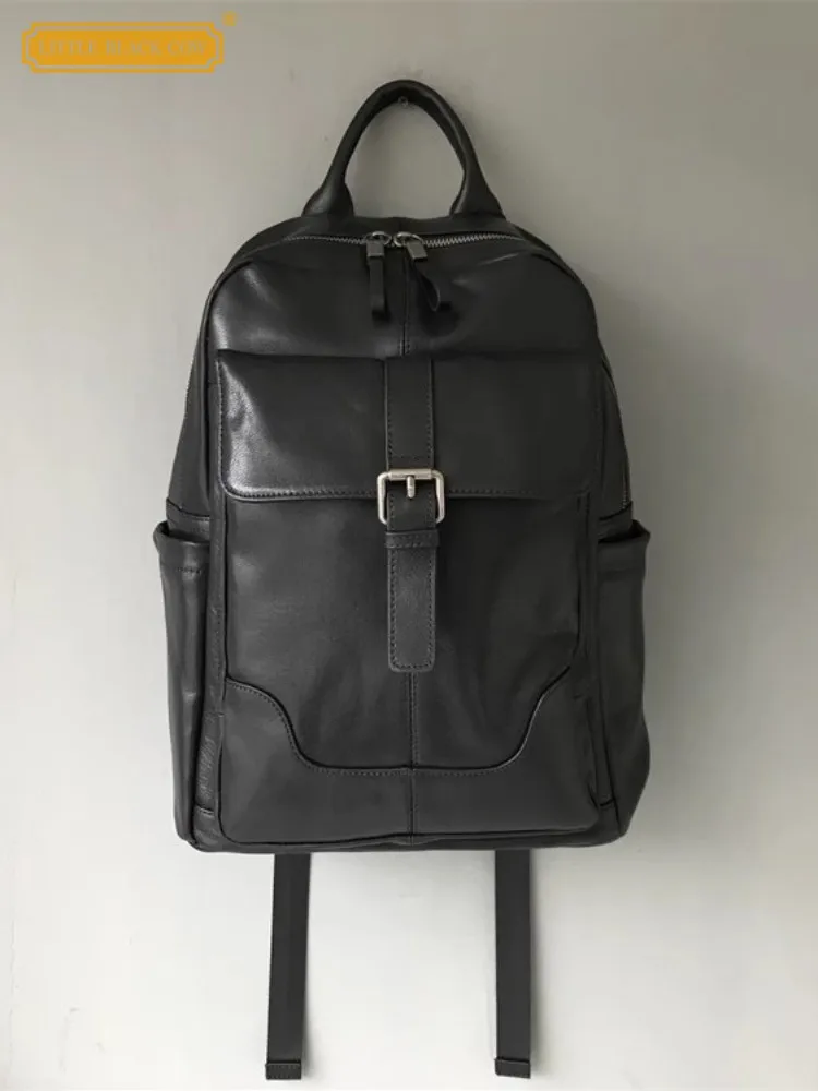 Mens Cowhide Genuine Leather Backpack Casual Black Bag Large Capacity School Backpack Harajuku Fashion Unisex Travel Backpacks
Mens Cowhide Genuine Leather Backpack Casual Black Bag Large Capacity School Backpack Harajuku Fashion Unisex Travel Backpacks