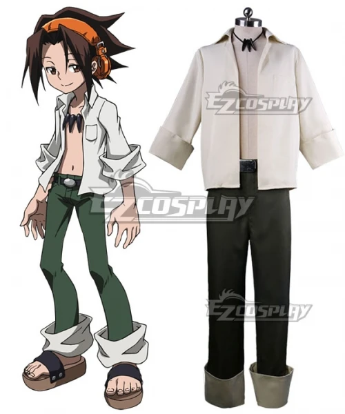 Костюм школьный Shaman King Yoh Asakura, карнавальный костюм на Хэллоуин, Рождество, комплект из рубашки и брюк для взрослых, костюм для косплея, E001
Костюм школьный Shaman King Yoh Asakura, карнавальный костюм на Хэллоуин, Рождество, комплект из рубашки и брюк для взрослых, костюм для косплея, E001