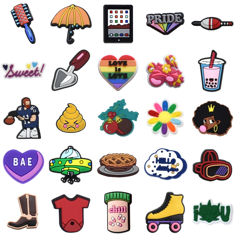 Kids Para Pins Decorations for Croc Set Jeans Packs Gifts Girl Men Shoes Accessories Wholesale Bulk Shoe Charms Boy Women Charm
Kids Para Pins Decorations for Croc Set Jeans Packs Gifts Girl Men Shoes Accessories Wholesale Bulk Shoe Charms Boy Women Charm