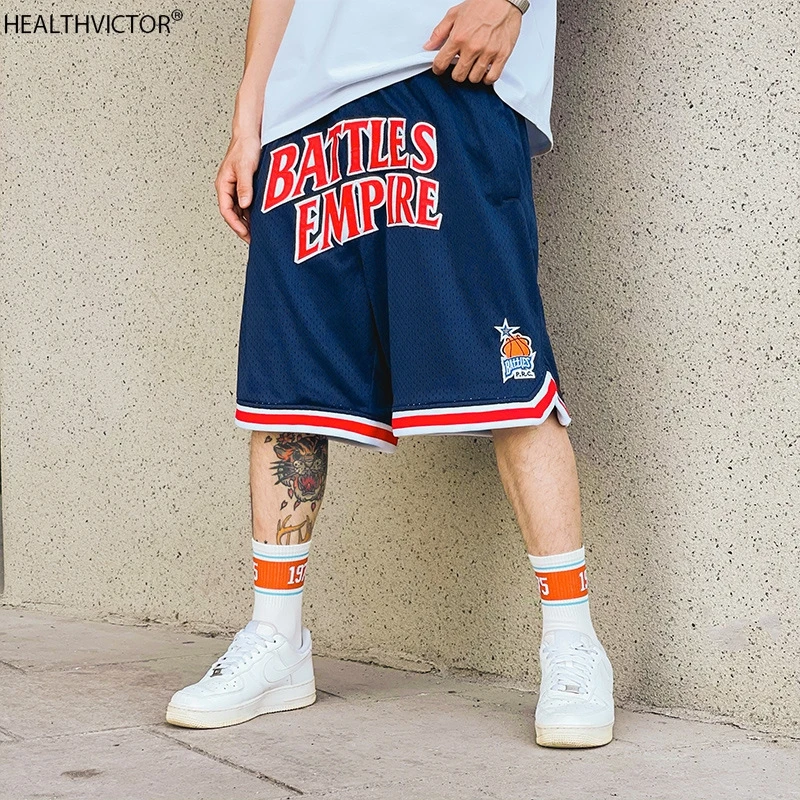 Quality Breathable Fashion Embroidery Letters Pockets Man Loose Young Male Hip Hop Men Sports Gym Street Basketball Shorts
Quality Breathable Fashion Embroidery Letters Pockets Man Loose Young Male Hip Hop Men Sports Gym Street Basketball Shorts