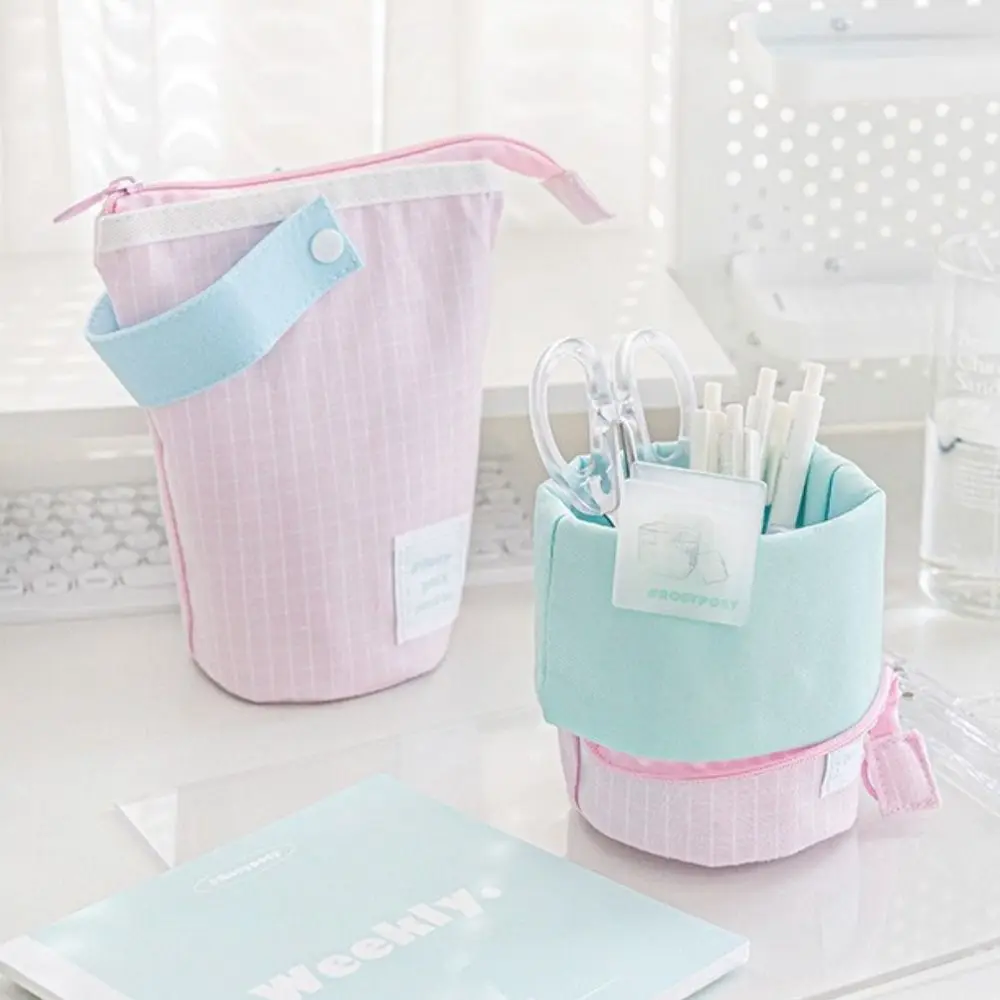 Storage Bags Korean Style Foldable Student Stationery Large Capacity Pencil Bag Pen Case Pencil Pouch Comestic Bag
Storage Bags Korean Style Foldable Student Stationery Large Capacity Pencil Bag Pen Case Pencil Pouch Comestic Bag
