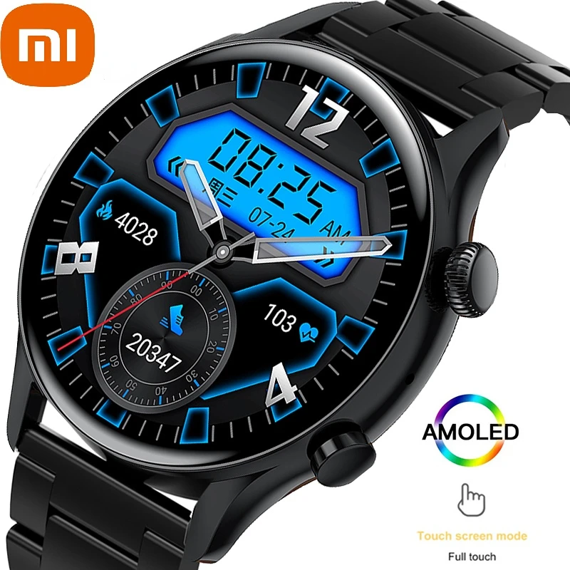 Xiaomi 2022 New NFC Bluetooth Call Smart Watch Men 390*390 HD Display Screen Sports Fitness Tracker AMOLED Clock Men Smart Watch
Xiaomi 2022 New NFC Bluetooth Call Smart Watch Men 390*390 HD Display Screen Sports Fitness Tracker AMOLED Clock Men Smart Watch