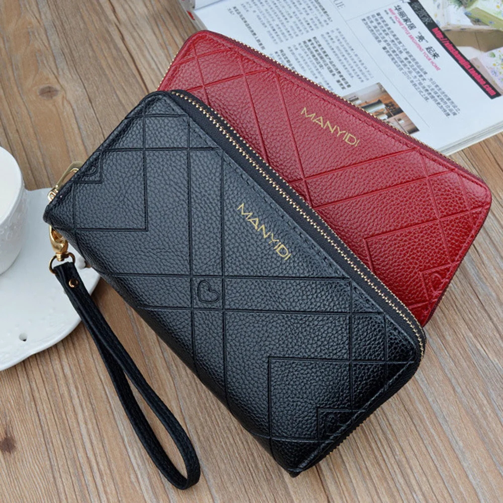 2022 Winter New Women Fashion Pu Leather Wallet Double Zip Large Capacity Purse Card Long Phone Holder Case Clutch Bag For Women
2022 Winter New Women Fashion Pu Leather Wallet Double Zip Large Capacity Purse Card Long Phone Holder Case Clutch Bag For Women