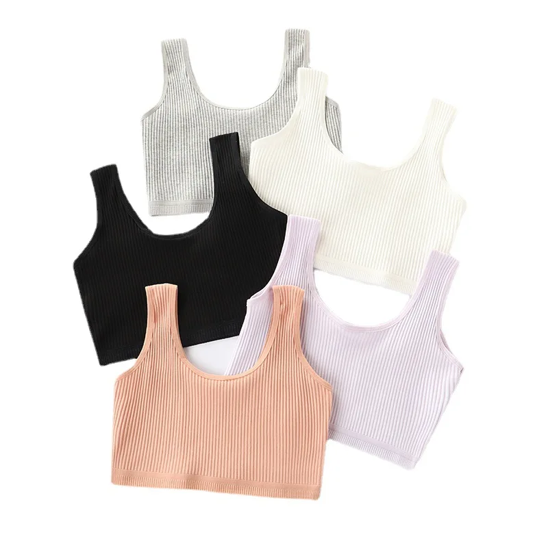 1 PCS/Lot Solid Color Thread Girls Underwear Kids Sport Bra Tops for 12 Years Old Girls
1 PCS/Lot Solid Color Thread Girls Underwear Kids Sport Bra Tops for 12 Years Old Girls