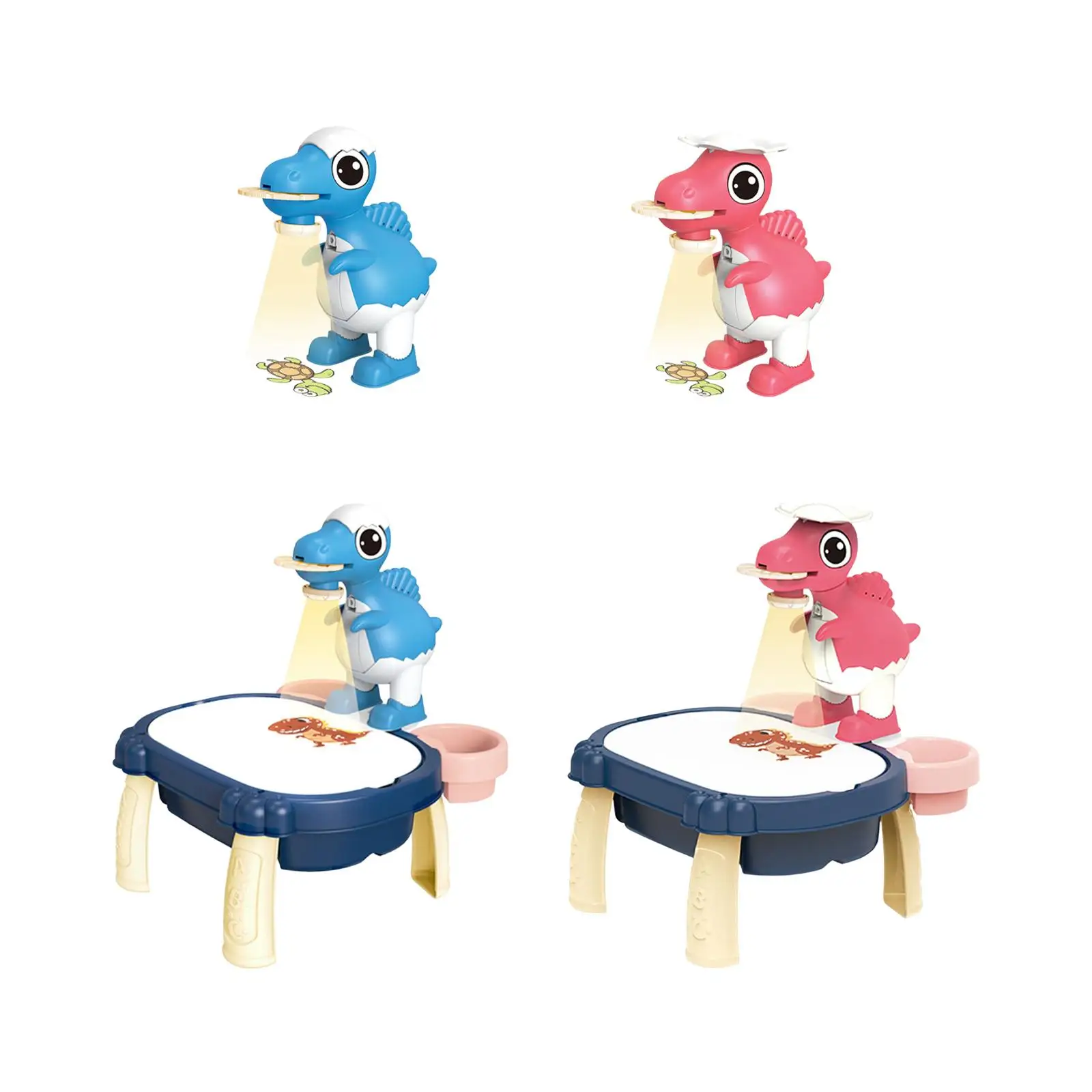 Cute Dinosaur Projector Painting Set Projector Learn to Draw Playset Drawing Toy Children Projector Drawing Board
Cute Dinosaur Projector Painting Set Projector Learn to Draw Playset Drawing Toy Children Projector Drawing Board