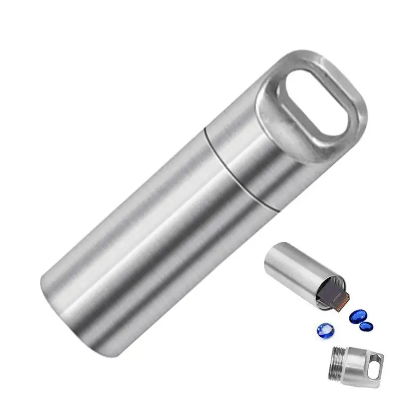 Pill Keychain Holder Keychain Pill Container Portable Mini Pill Organizer Case Container For Purse Waterproof Metal Pill Holder
Pill Keychain Holder Keychain Pill Container Portable Mini Pill Organizer Case Container For Purse Waterproof Metal Pill Holder