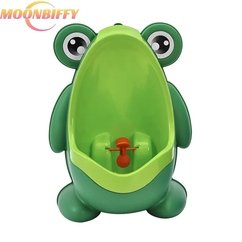 

1pc Animal Cartoon Design Baby Boy Frog Potty Toilet Urinal Pee Trainer Wall-Mounted Toilet Pee Trainer For 0-6 Ages Children