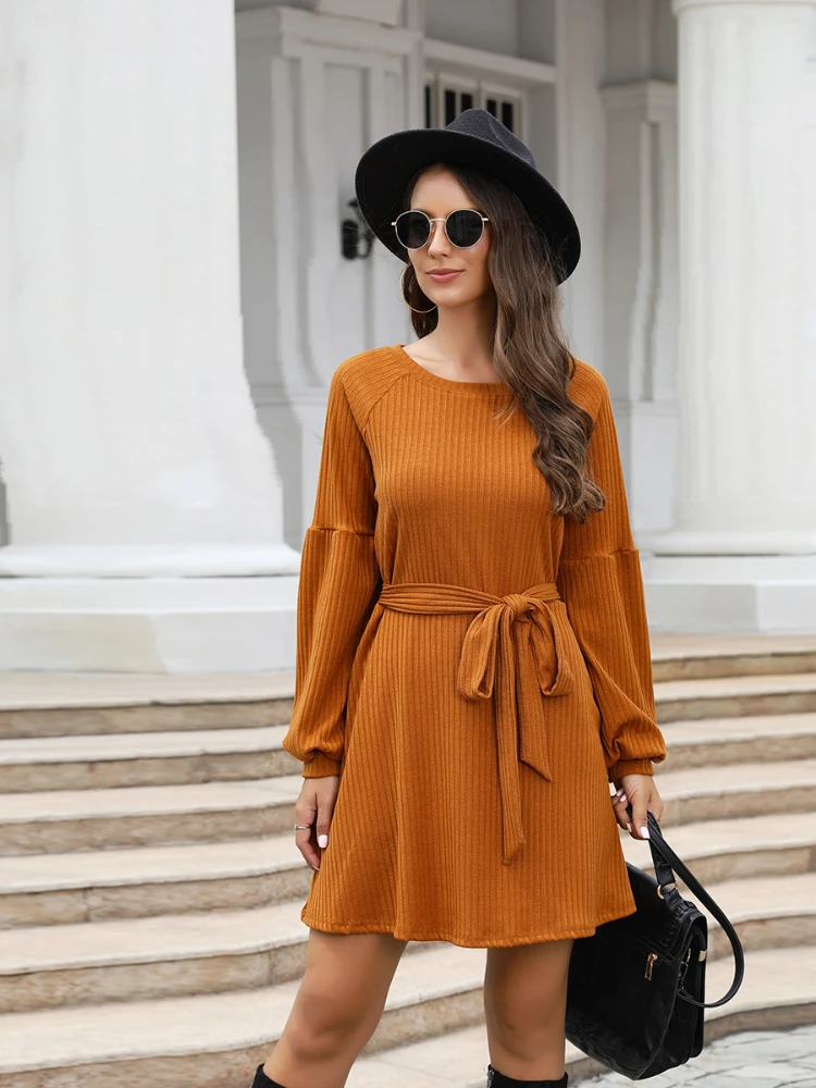 Sexy Dress 2023 New Summer Dress Fashion Korean Street Dress Women's Round Neck Long Sleeve Loose Top Solid Color Sash Skirt
Sexy Dress 2023 New Summer Dress Fashion Korean Street Dress Women's Round Neck Long Sleeve Loose Top Solid Color Sash Skirt